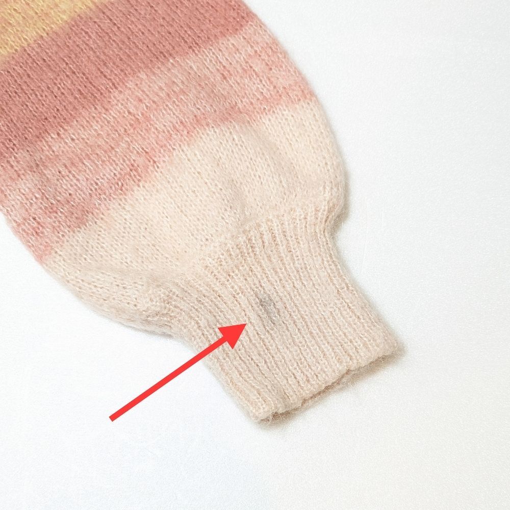 Maje Mohair Millao Striped Sweater - Picture 13 of 15